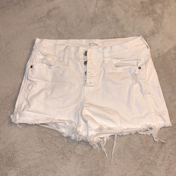 Old Navy Pants - Old Navy White Jorts